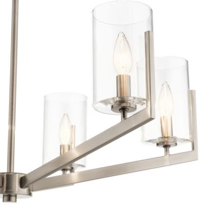 Quintiesse Nye lampa wisząca 6x40 W klasyczny pewter QN-NYE6-CLP