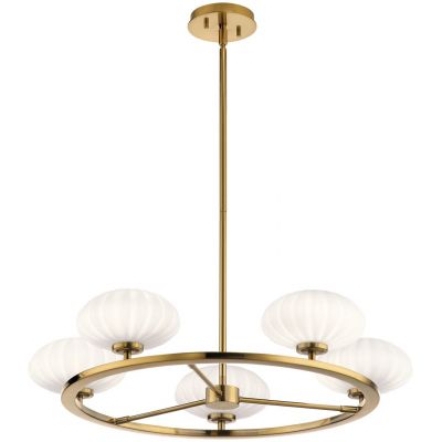 Quintiesse Pim lampa wisząca 5x W LED złota QN-PIM5-FXG