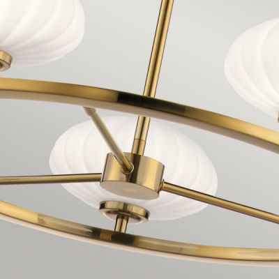 Quintiesse Pim lampa wisząca 5x W LED złota QN-PIM5-FXG