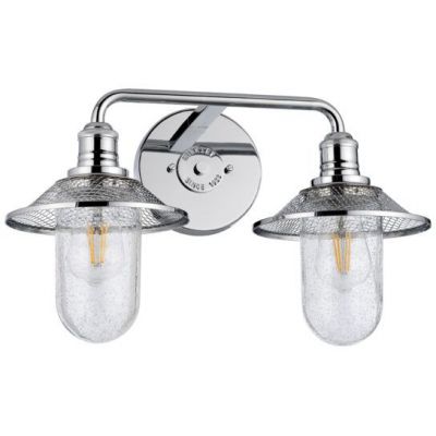 Quintiesse Rigby kinkiet 2x40 W polerowany chrom-przezroczysty QN-RIGBY2-BATH-PC