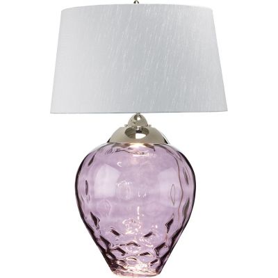 Quintiesse Samara lampa stołowa 1x60 W 1x7 W LED polerowany nikiel/srebrny/różowy QN-SAMARA-TL-PLM