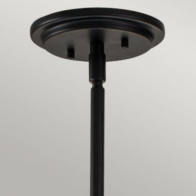 Quintiesse Somerset lampa wisząca 1x60 W czarna-przezroczysta QN-SOMERSET-P-C-BK