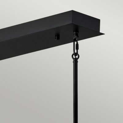 Quintiesse Styx lampa wisząca 1x55 W czarna-złota QN-STYX-LED-ISLE-BG