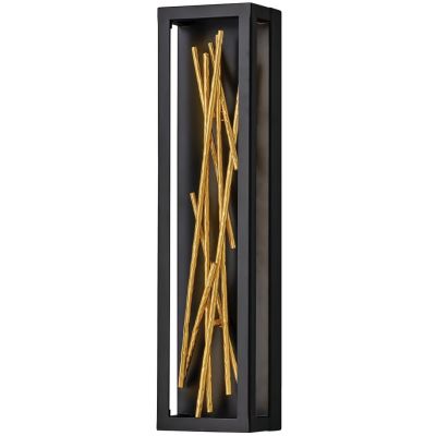 Quintiesse Styx kinkiet 1x14 W czarny-złoty QN-STYX-LED-W-BG