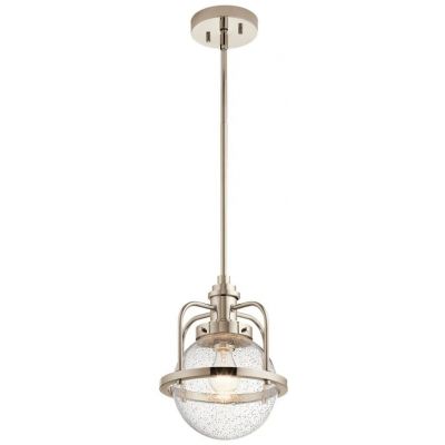 Quintiesse Triocent lampa wisząca 1x60 W przezroczysta-polerowany nikiel QN-TRIOCENT-P-PN