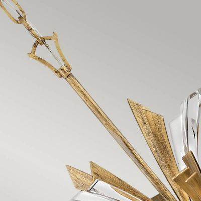 Quintiesse Vida lampa wisząca x40 W oksydowane złoto QN-VIDA-13P-W