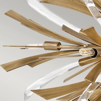 Quintiesse Vida lampa wisząca x40 W oksydowane złoto QN-VIDA-13P-W