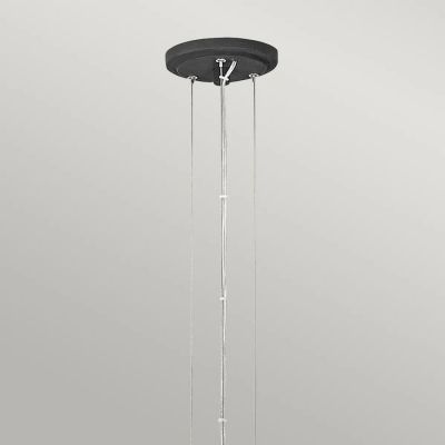 Quintiesse Willow lampa wisząca 6x40 W ekskluzywne złoto, węglowa czerń QN-WILLOW6-CBK