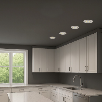 Rabalux Lite lampa podsufitowa 1x50 W stal 1046