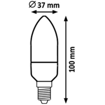 Rabalux żarówka LED 2x7W E14 biała 1537