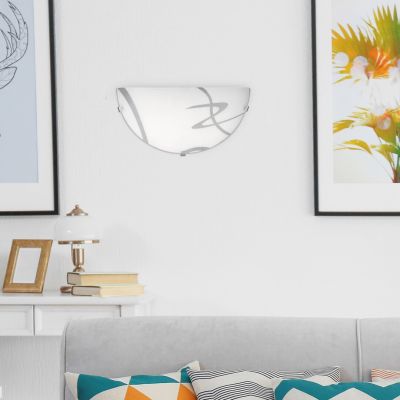 Rabalux Soley kinkiet 1x60 W biały-wzór 1817