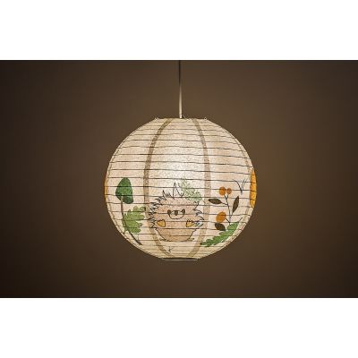 Rabalux Hedgy lampa wisząca 1x40 W biała-multikolor 72192