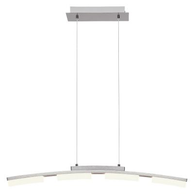 Rabalux Eucalyptus lampa wisząca 1x20W LED chrom satyna/biały 2957