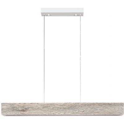 Rabalux Cinnamon lampa wisząca 1x34W LED biały/dąb 3091