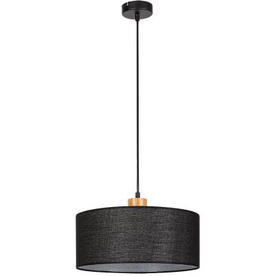 Rabalux Miguel lampa wisząca 1x40W dąb/czarny 3247