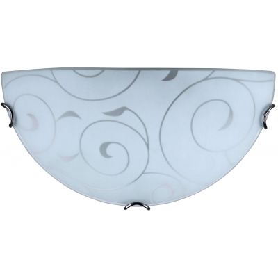 Rabalux Harmony kinkiet 1x60 W biały-wzór 3851