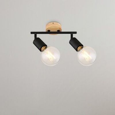 Rabalux Pablo lampa podsufitowa 2x40 W czarna 3977