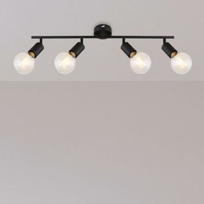 Rabalux Lamar lampa podsufitowa 4x40 W czarna 3989