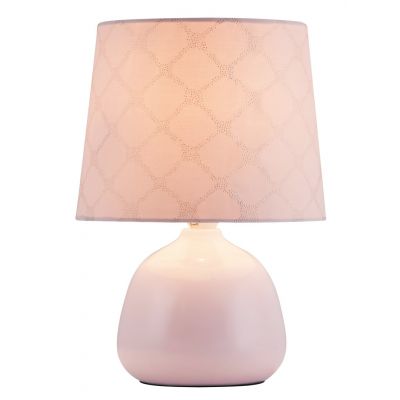 Rabalux Ellie lampa stołowa 1x40W różowa 4384