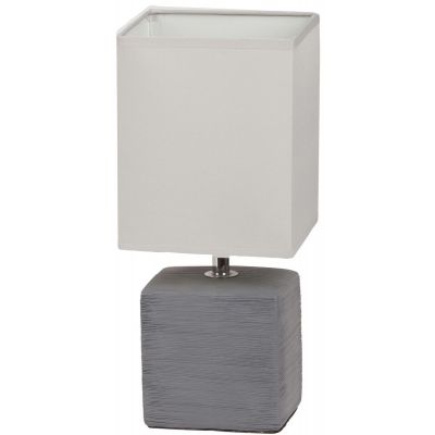 Rabalux Orlando lampa stołowa 1x40W biała/popielata 4458