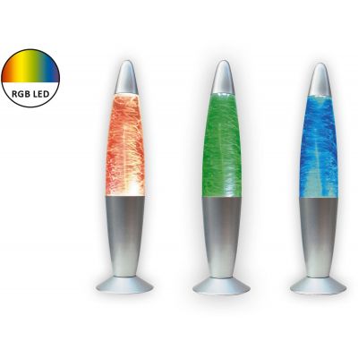 Rabalux Millie lampa stojąca 1x0,9 W przezroczysta-srebrna 4533