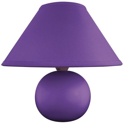 Rabalux Ariel lampa stołowa 1x40W fioletowa 4920