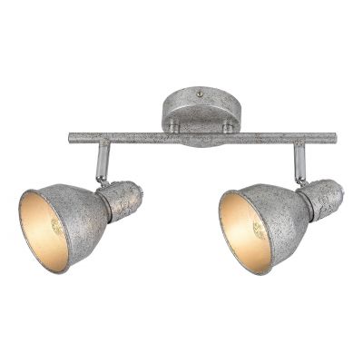 Rabalux Thelma lampa podsufitowa 2x40 W srebrna 5387