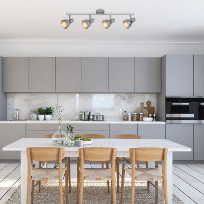 Rabalux Thelma lampa podsufitowa 4x40 W srebrna 5389