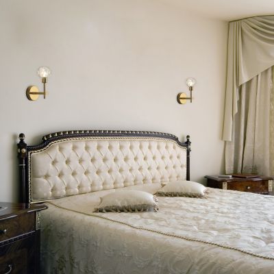 Rabalux Kassia kinkiet 1x5W złoty/przezroczysty 5394