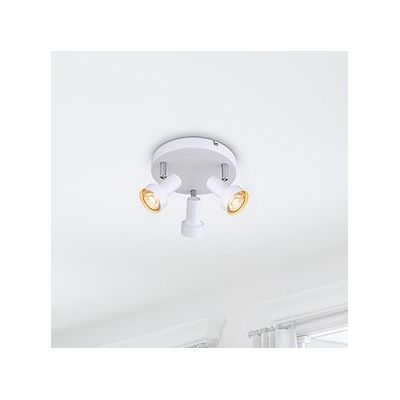 Rabalux Konrad lampa podsufitowa 3x50 W biała mat 5356