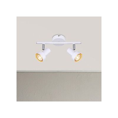 Rabalux Konrad lampa podsufitowa 2x50 W biała mat 5355