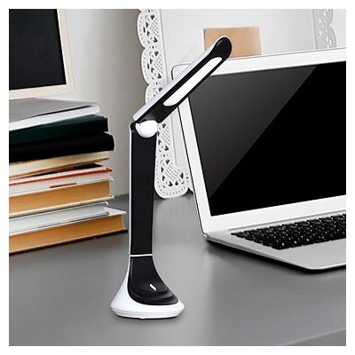 Rabalux Balor lampa biurkowa 1x5W czarna/biała 3958