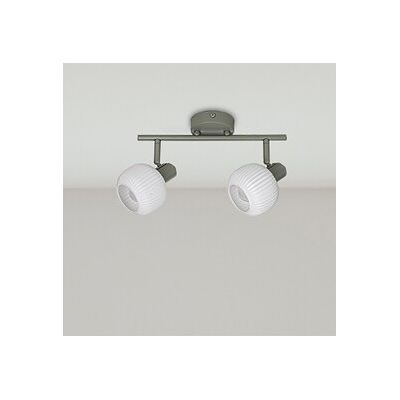 Rabalux Soraya lampa podsufitowa 2x40W popielata 3967