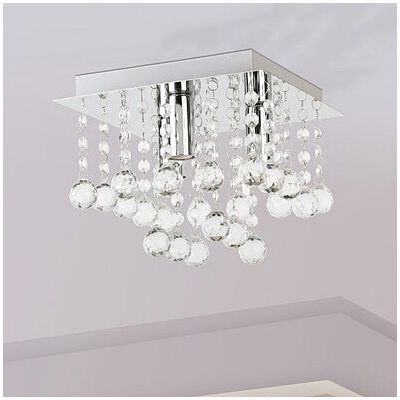 Rabalux Corinna lampa podsufitowa 3x40W chrom/kryształ 2617