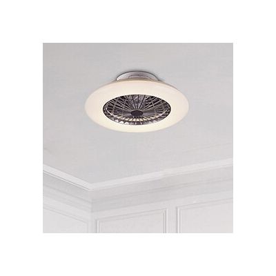 Rabalux Dalfon plafon 1x30W LED z wentylatorem srebrny/biały 6859