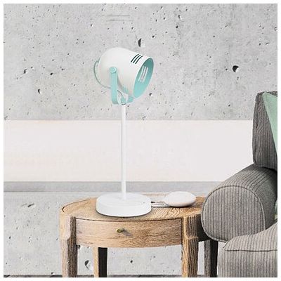 Rabalux Minuet lampa stołowa 1x15W biała/miętowa 7015