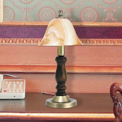 Rabalux Rustic 3 lampa stołowa 1x40 W mosiądz-brązowa 7092