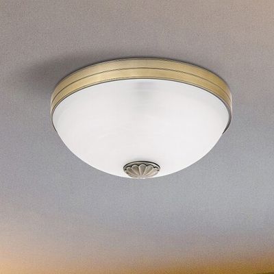 Rabalux Orchidea plafon 2x60W mosiądz/alabaster 8558
