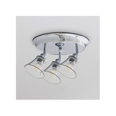 Rabalux Antoine lampa podsufitowa 3x40W chrom/przezroczysty 3210