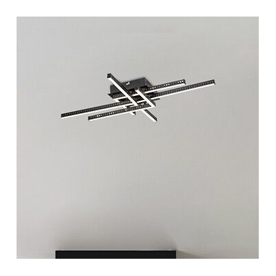 Rabalux Casimir lampa podsufitowa 4x35W LED czarny mat/biały 5268