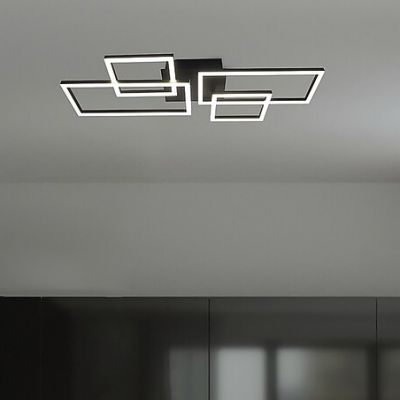Rabalux Quince lampa podsufitowa 4x40W LED czarny/biały 3084