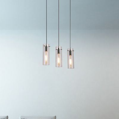 Rabalux Acantha lampa wisząca 3x60 W czarna-przezroczysta 5259