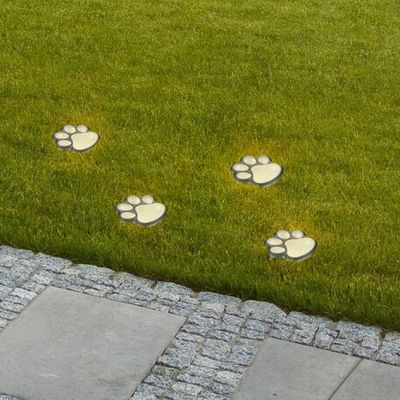 Rabalux Wigry lampa gruntowa 4x06W solarna czarny/biały 77001