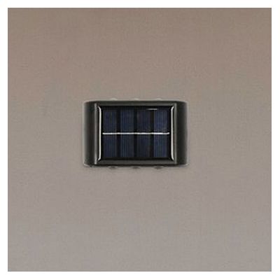 Rabalux Kangton kinkiet solarny 1x1,2 W czarny 77024