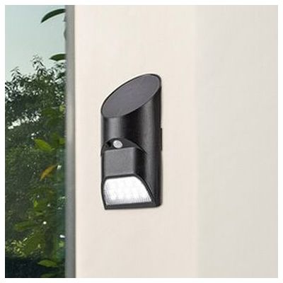 Rabalux Sepik kinkiet solarny 1x3,6 W czarny 77013