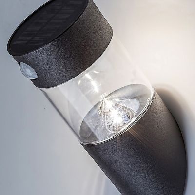 Rabalux Kapuas kinkiet solarny 1x1,5 W czarny 77015