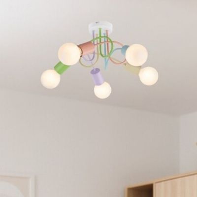 Rabalux Linett lampa podsufitowa 5x40 W multikolor 6340