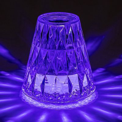 Rabalux Siggy lampa stołowa 1x2W przezroczysta 76004