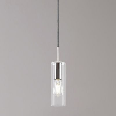 Rabalux Esta lampa wisząca 1x40 W chrom-przezroczysta 72048