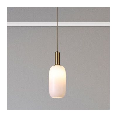 Rabalux Sinopia lampa wisząca 1x60 W złota-opal 5224